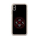 Funda transparente SOS para iPhone®