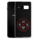 Funda transparente SOS para Samsung®