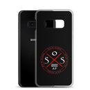 Funda transparente SOS para Samsung®