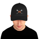 Gorra de sarga estructurada de lacrosse de la escuela secundaria Ryle