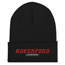 Haverford Men's Lacrosse Cuffed Beanie