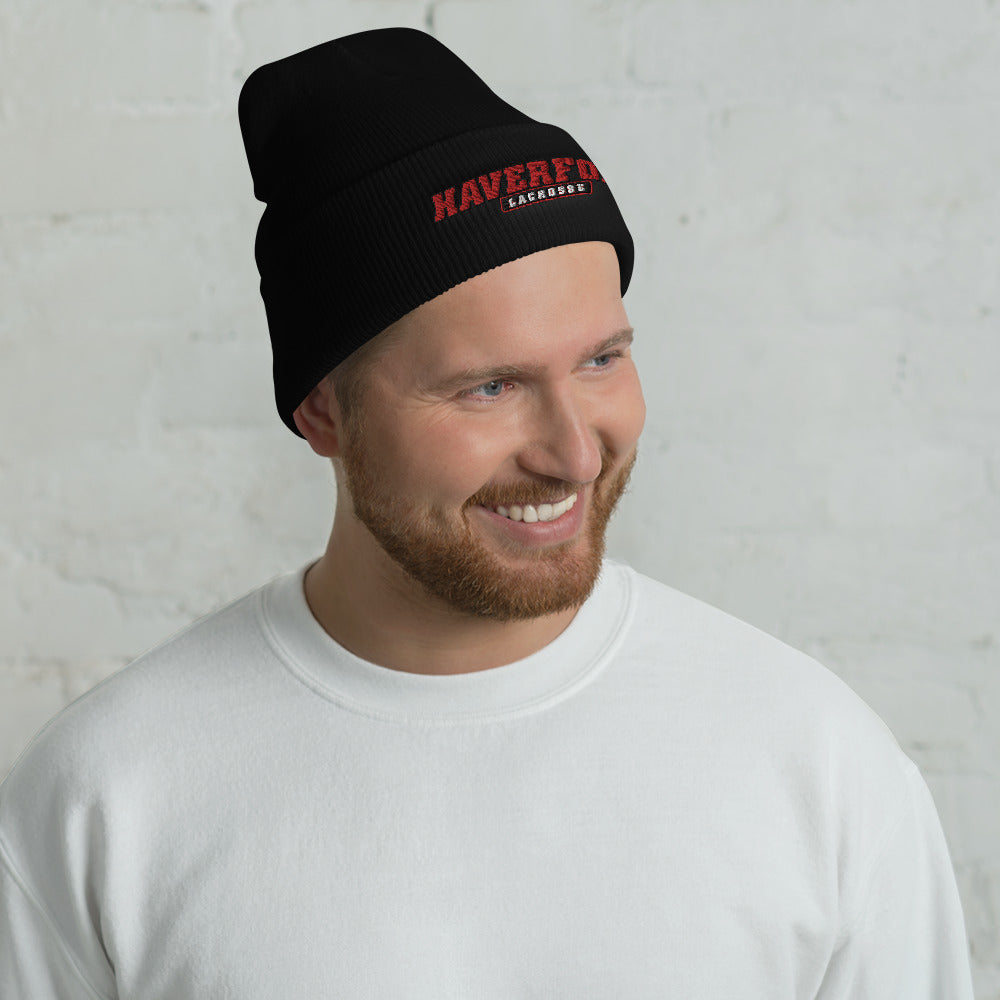 Haverford Men's Lacrosse Cuffed Beanie