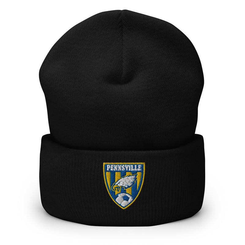 Pennsville Soccer Cuffed Beanie