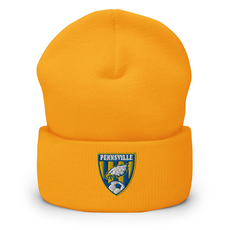 Pennsville Soccer Cuffed Beanie