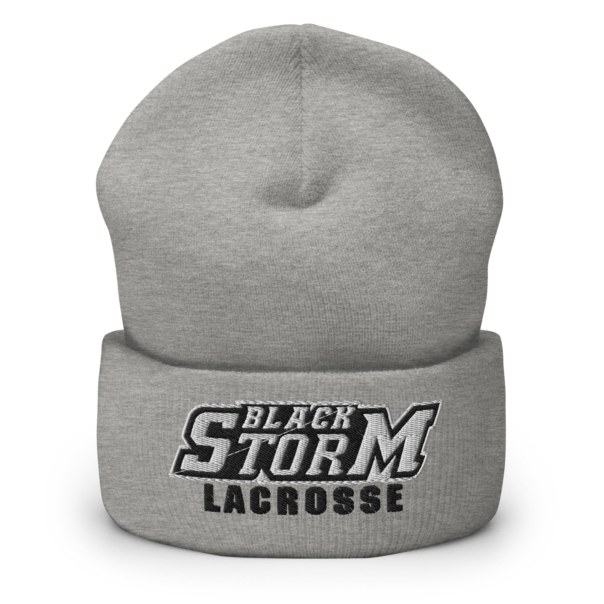 Gorro con puños de color negro Storm