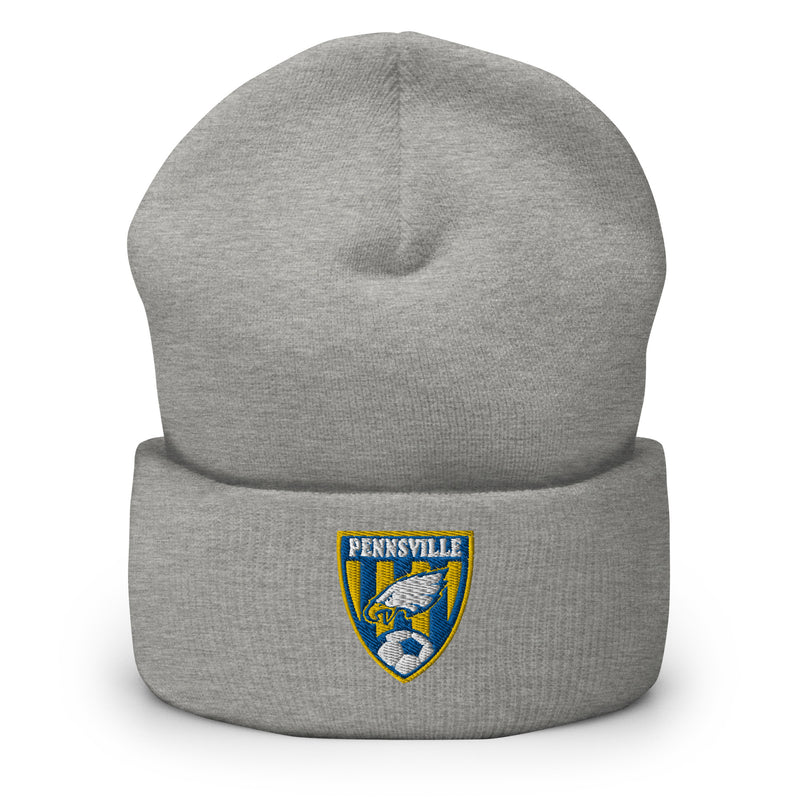 Pennsville Soccer Cuffed Beanie