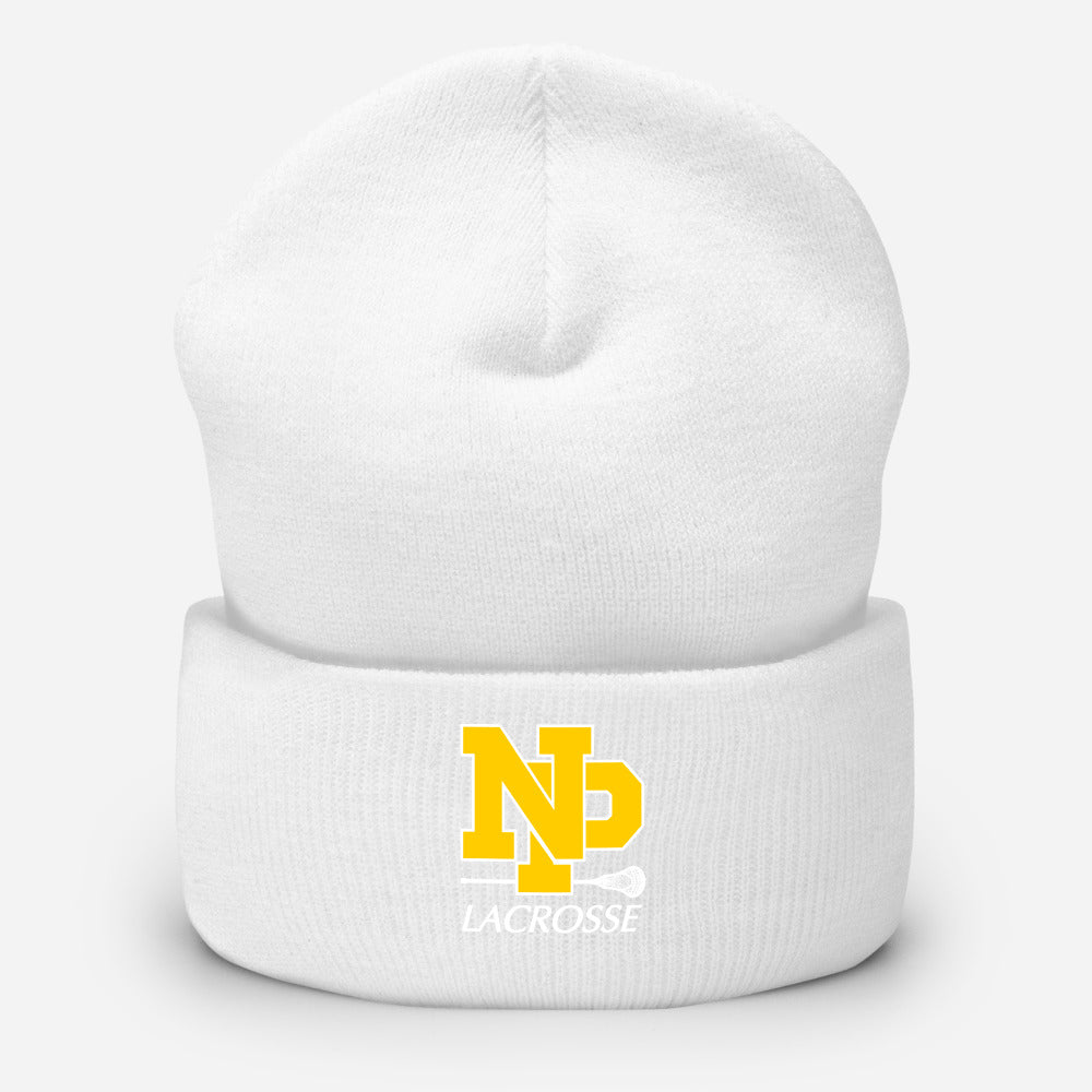 NPHS Lacrosse Cuffed Beanie
