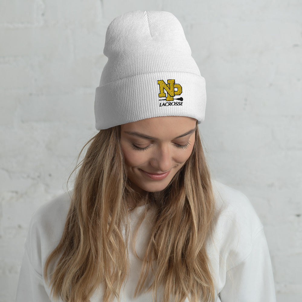 NPHS Lacrosse Cuffed Beanie