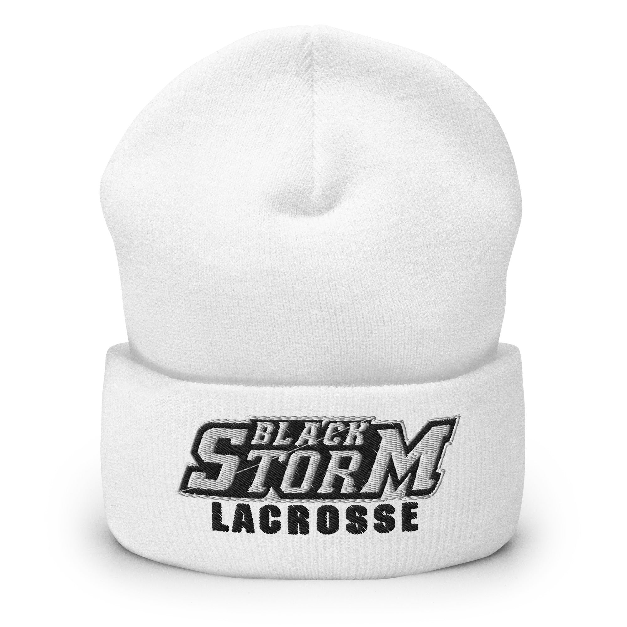 Gorro con puños de color negro Storm