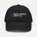 NJ Heat Lacrosse Distressed Dad Hat
