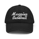 Magpies Distressed Dad Hat