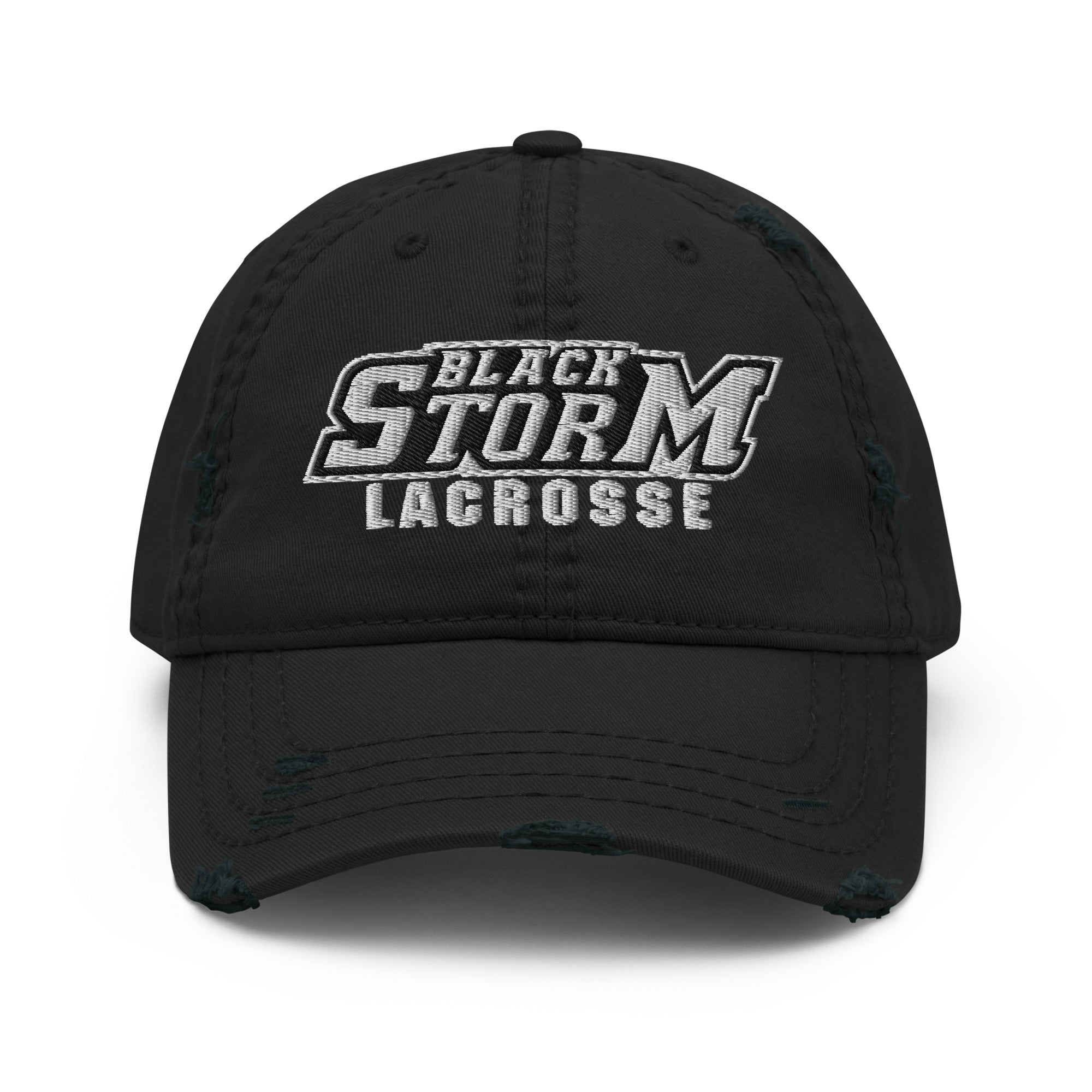 Gorra de papá desgastada Black Storm