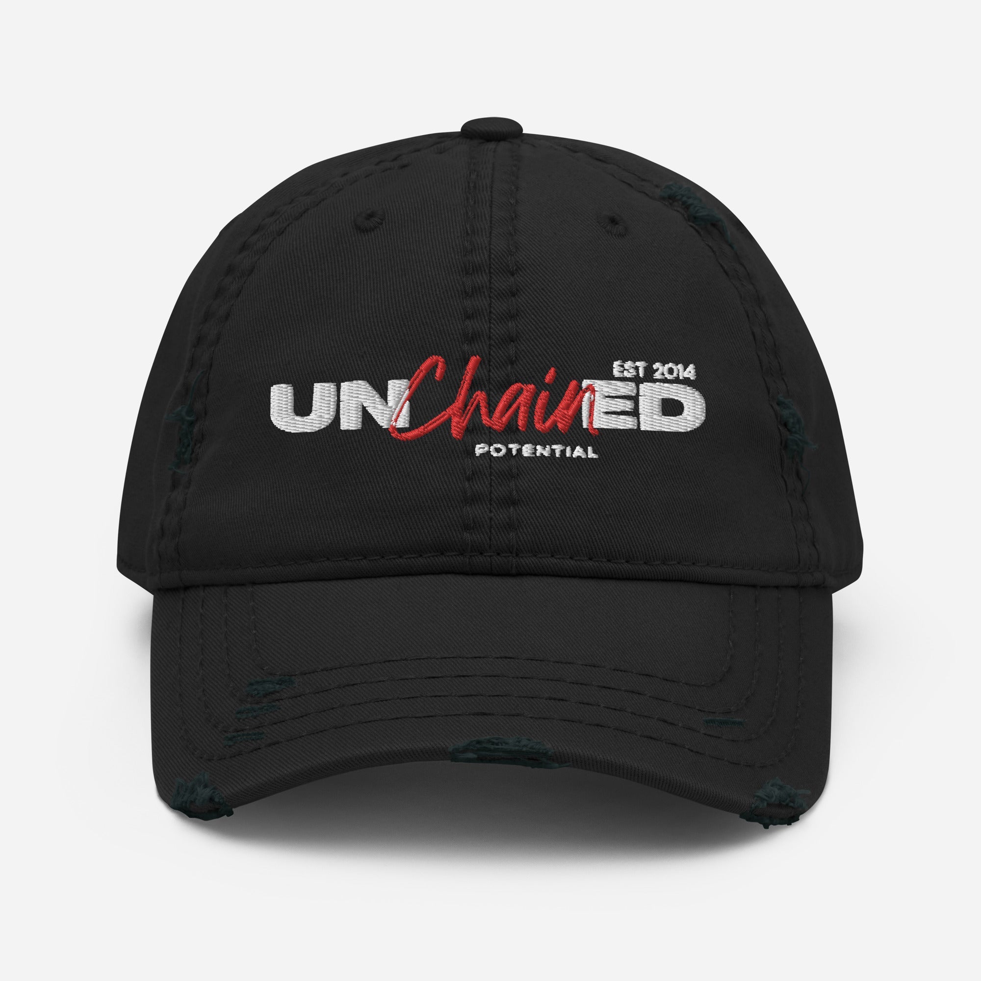 Unchained Potential Distressed Dad Hat