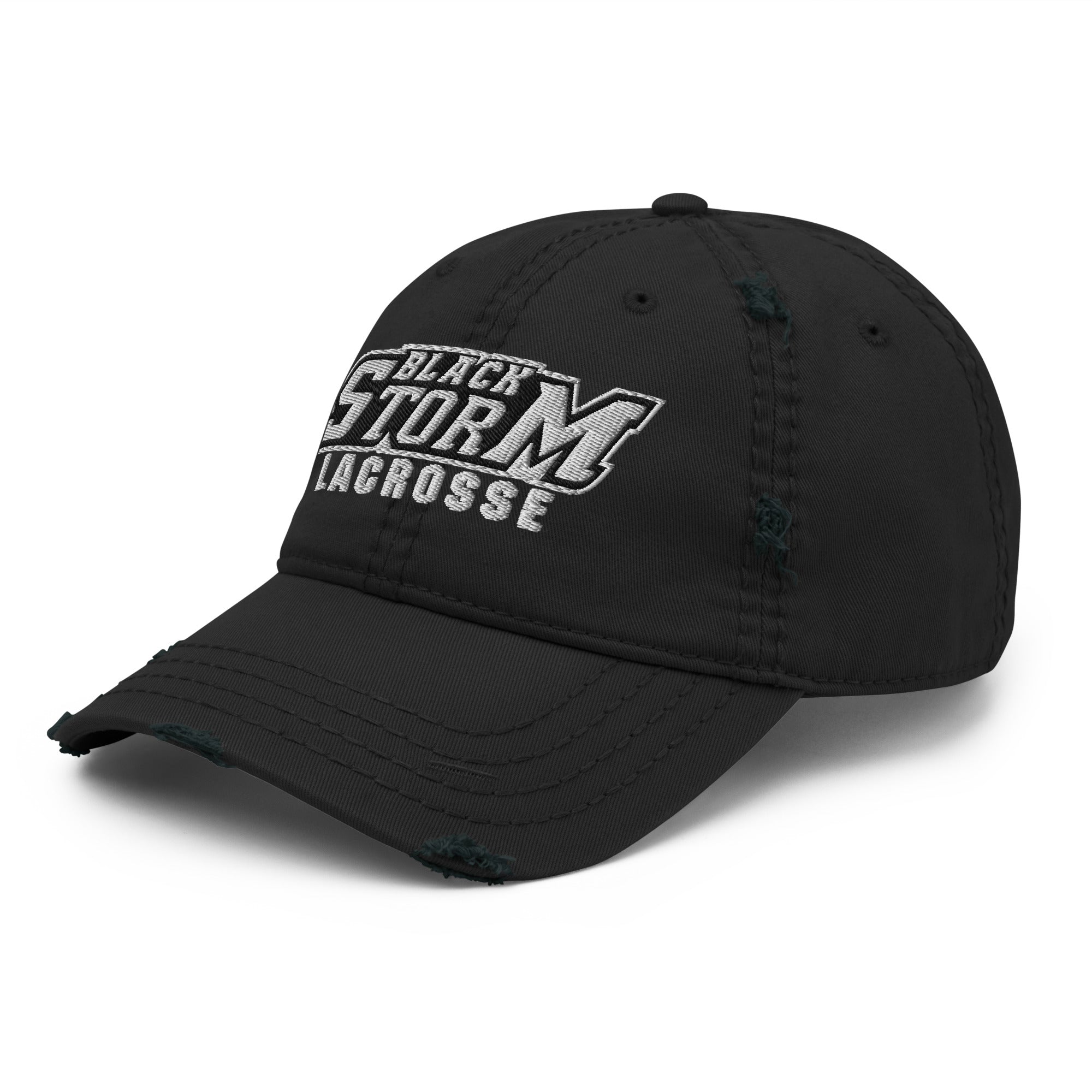 Gorra de papá desgastada Black Storm