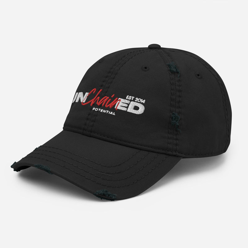 Unchained Potential Distressed Dad Hat