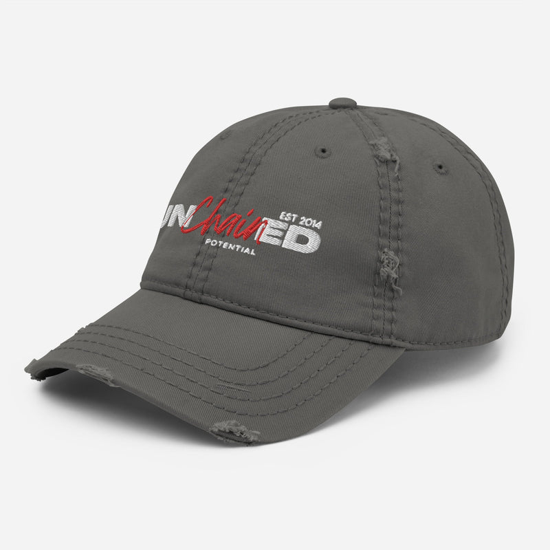 Unchained Potential Distressed Dad Hat