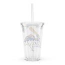 GAMAS Clear plastic tumbler
