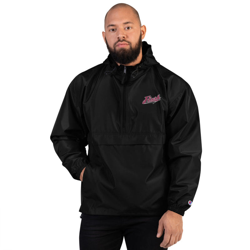 Lady Flash Embroidered Champion Packable Jacket