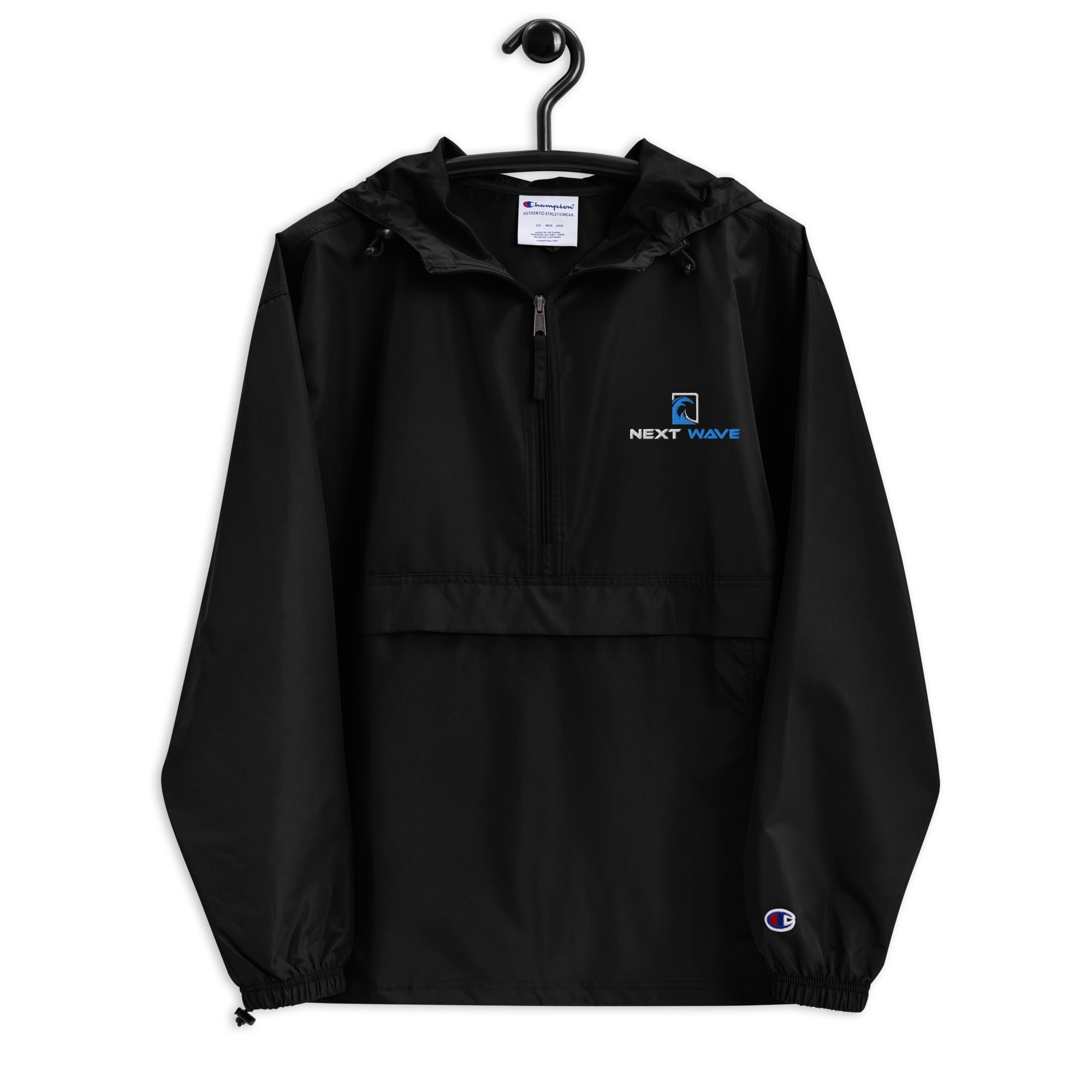Next Wave Embroidered Champion Packable Jacket