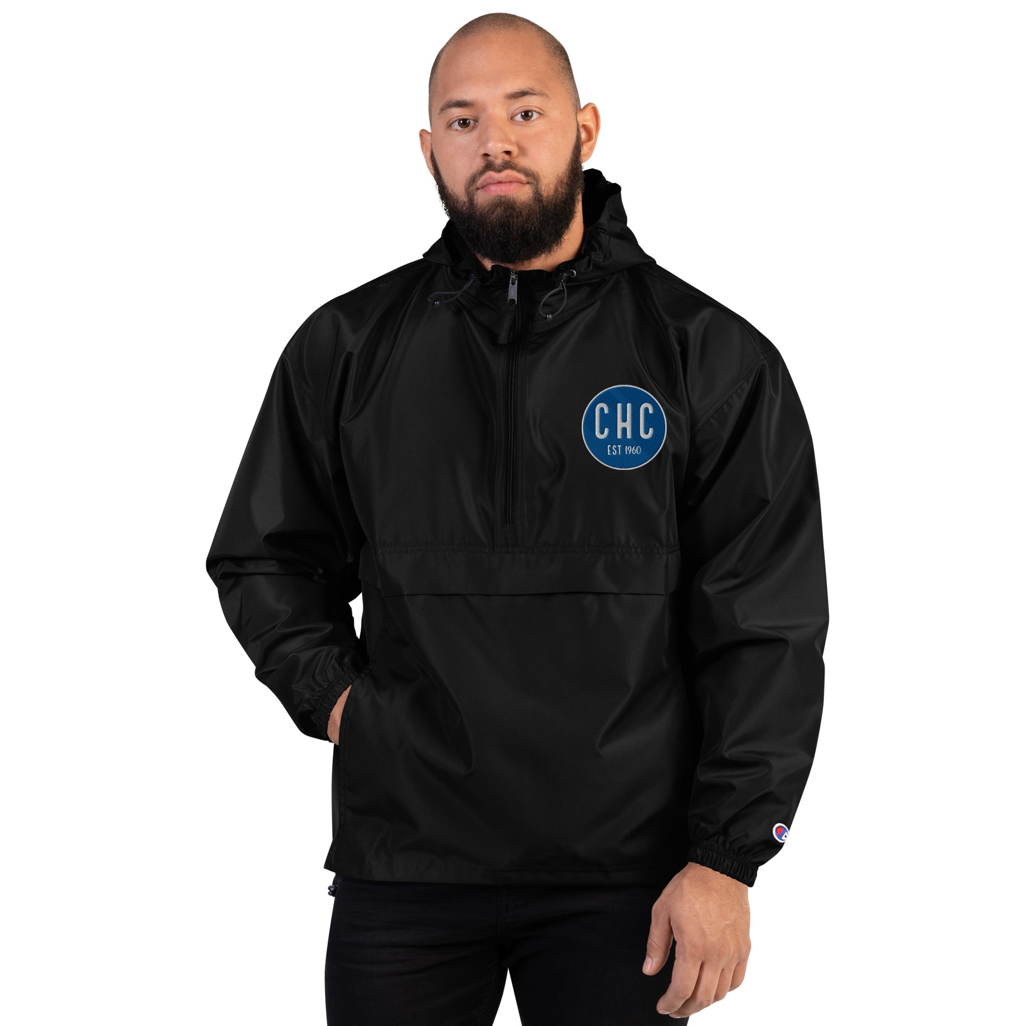 CHC Embroidered Champion Packable Jacket