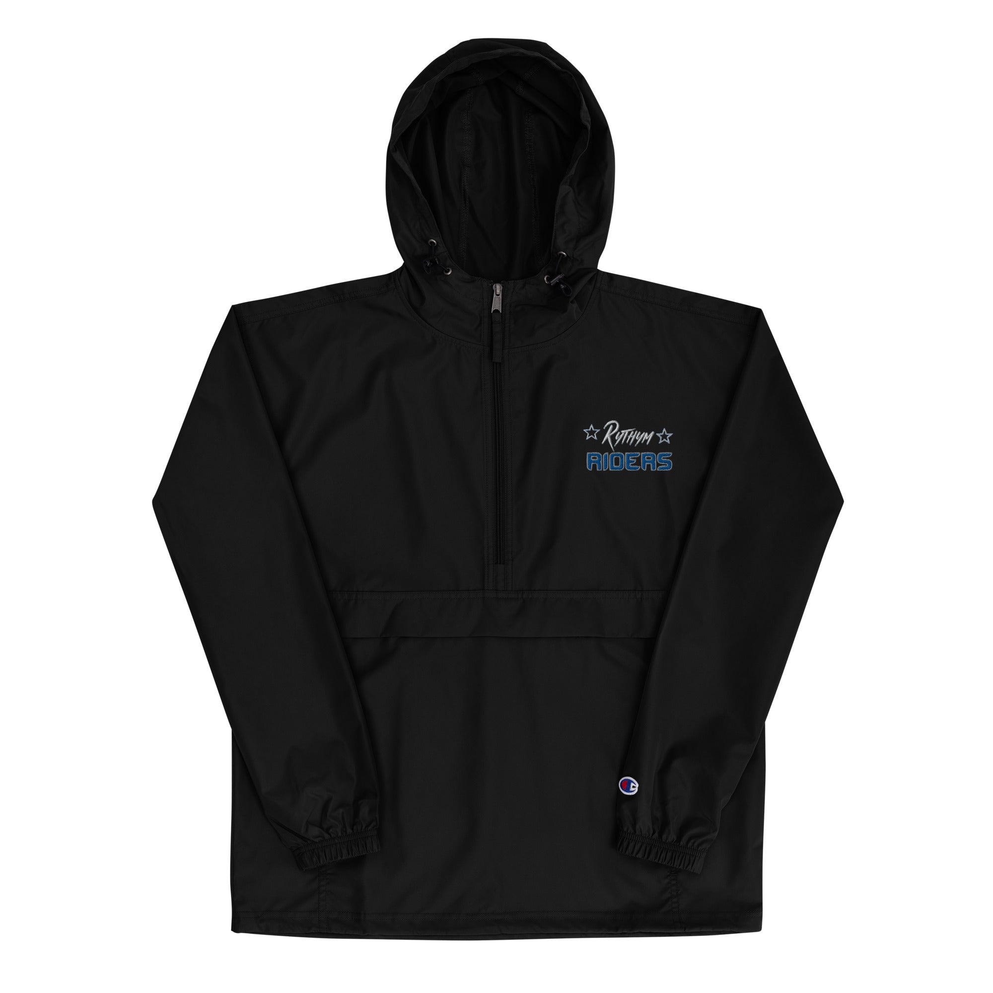 Rythym Riders Embroidered Champion Packable Jacket