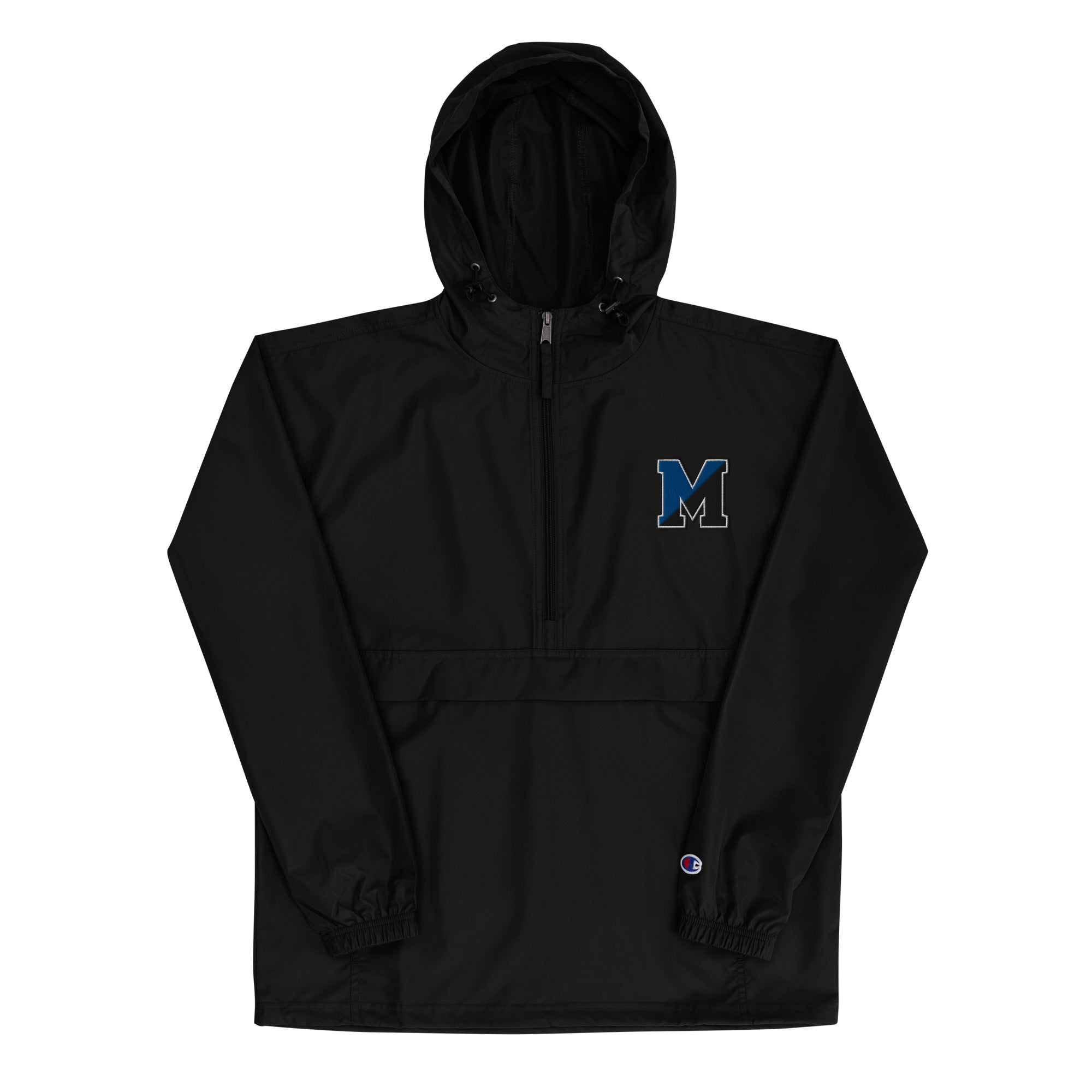 MB Embroidered Champion Packable Jacket