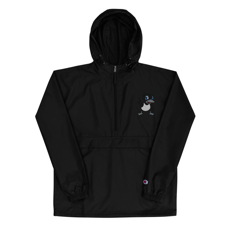 PAB Embroidered Champion Packable Jacket Magpies: