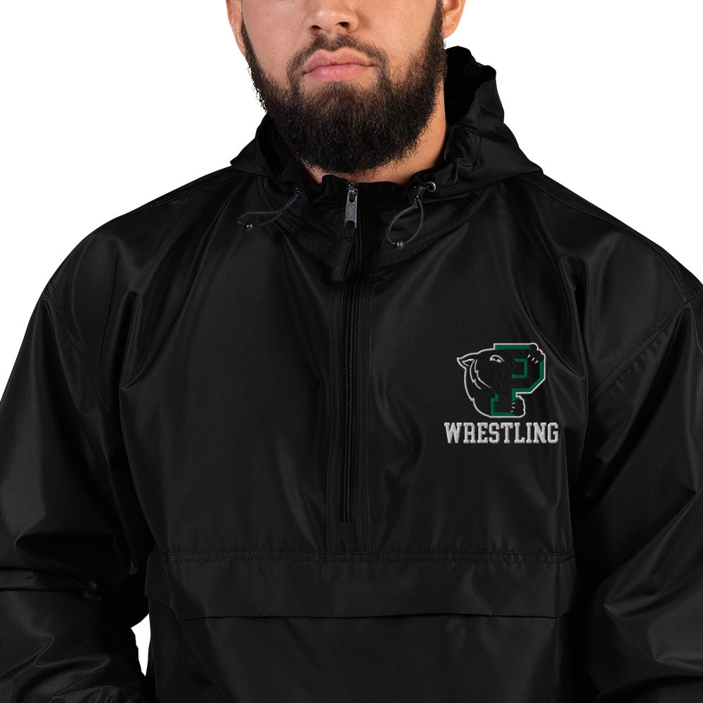 Palmer Wrestling Embroidered Champion Packable Jacket