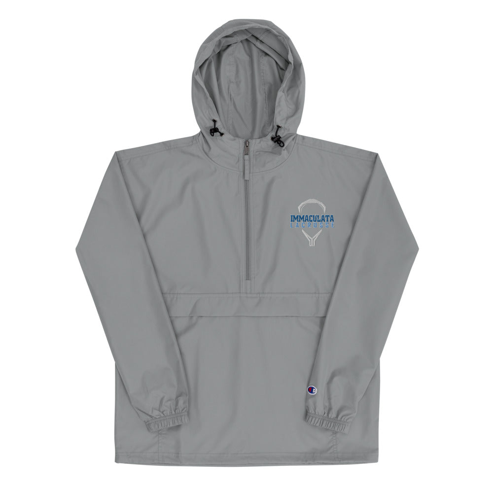 Immaculta Embroidered Champion Packable Jacket