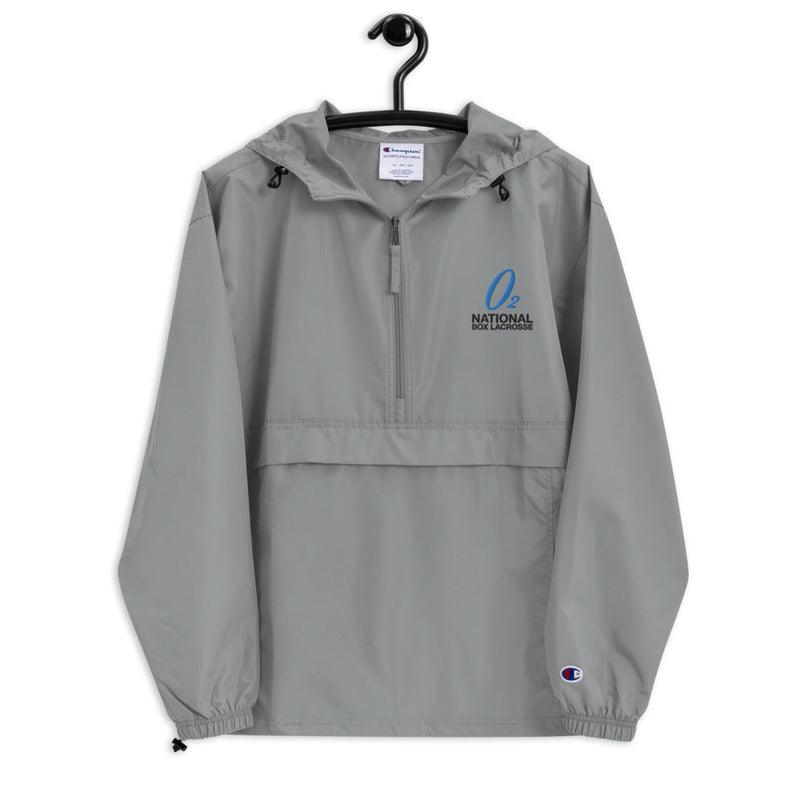 O2 Box Lacrosse Embroidered Champion Packable Jacket