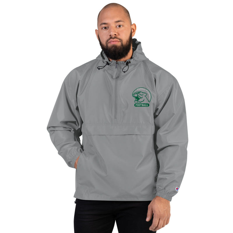 Palmer Football Embroidered Champion Packable Jacket