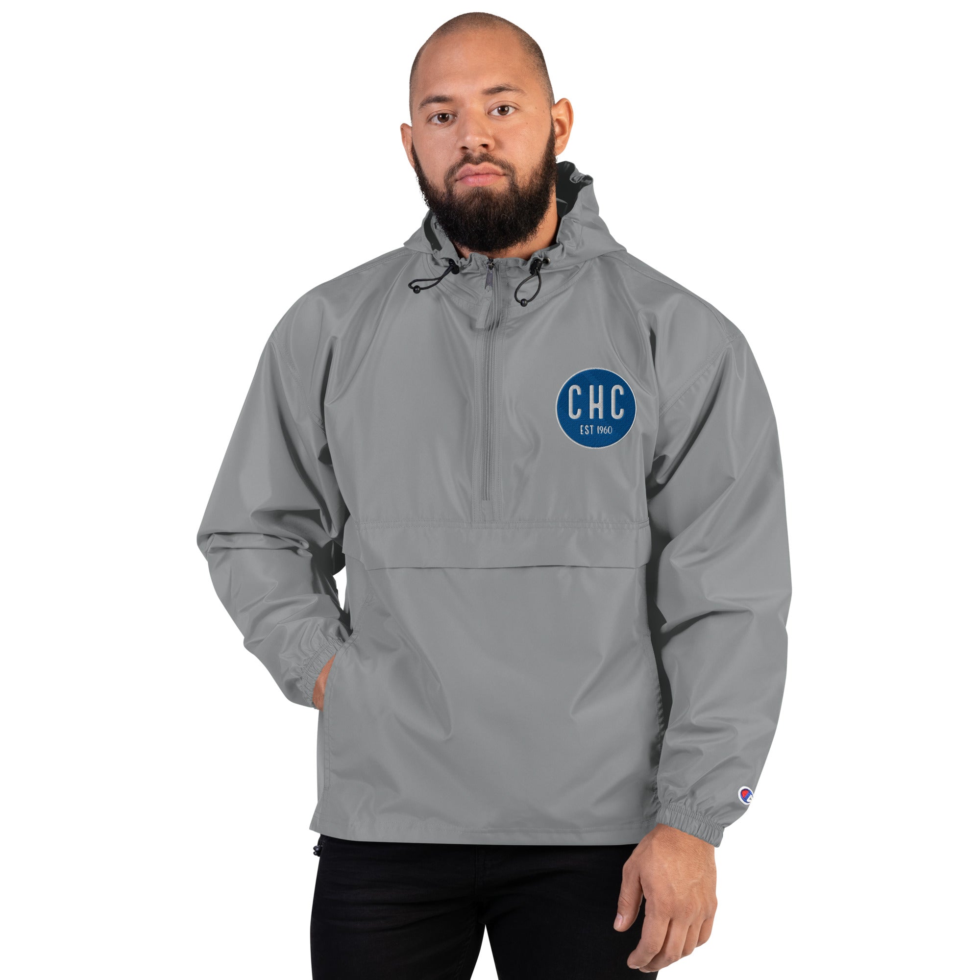 CHC Embroidered Champion Packable Jacket