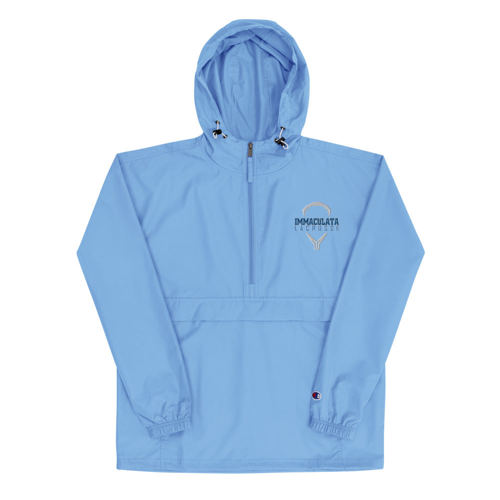 Immaculta Embroidered Champion Packable Jacket