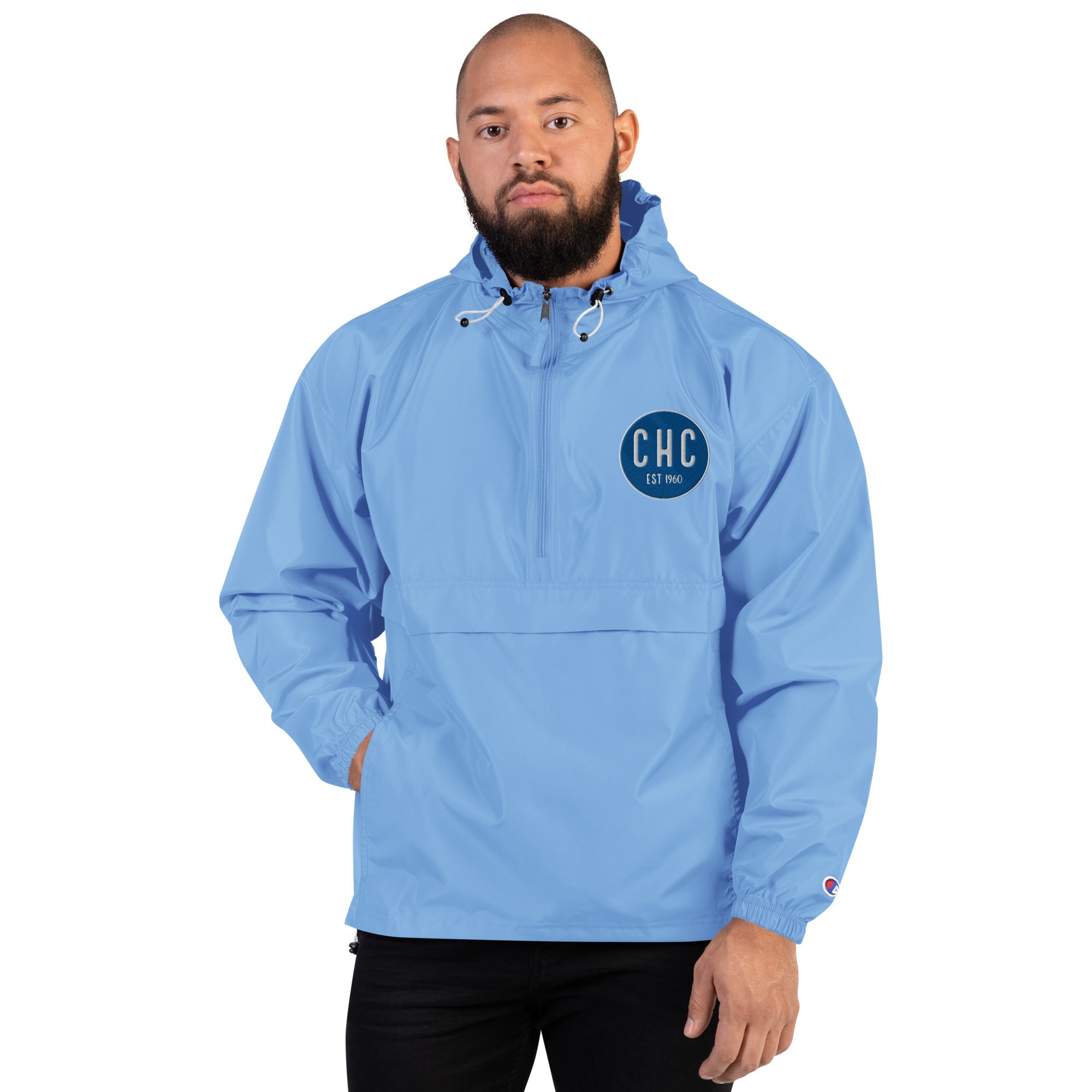 CHC Embroidered Champion Packable Jacket