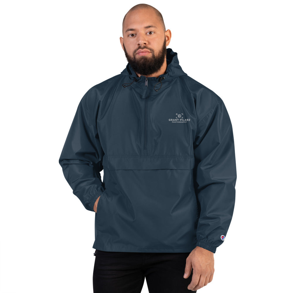Grant Pilarz Photography Embroidered Champion Packable Jacket