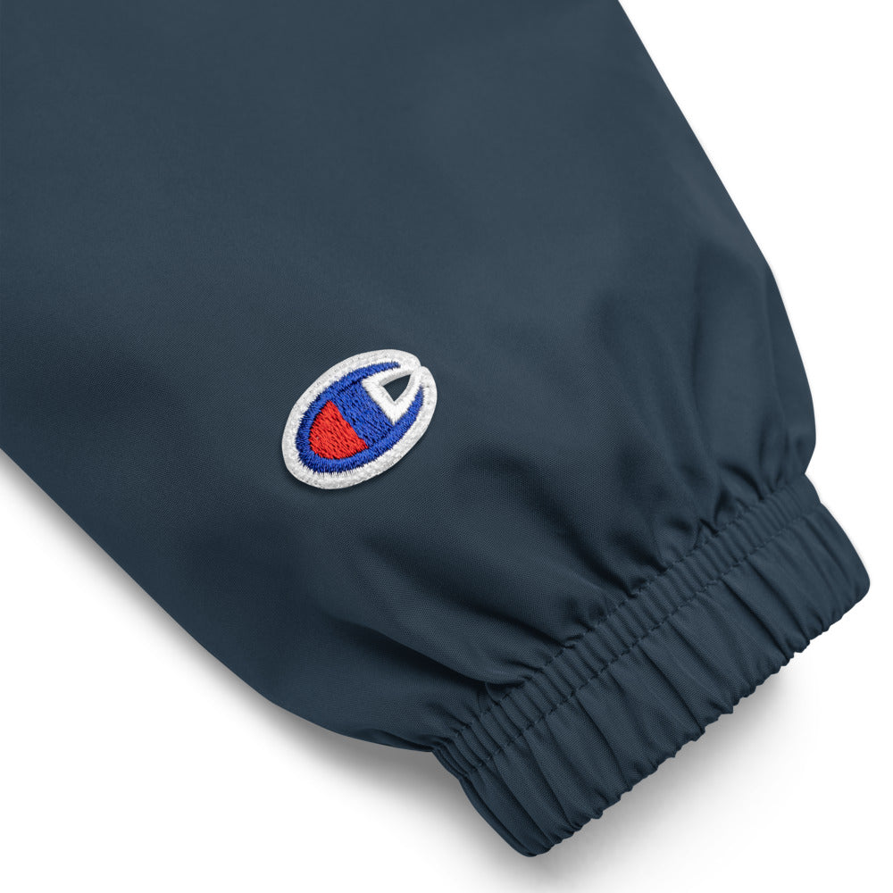 Hermits Alumni Embroidered Champion Packable Jacket