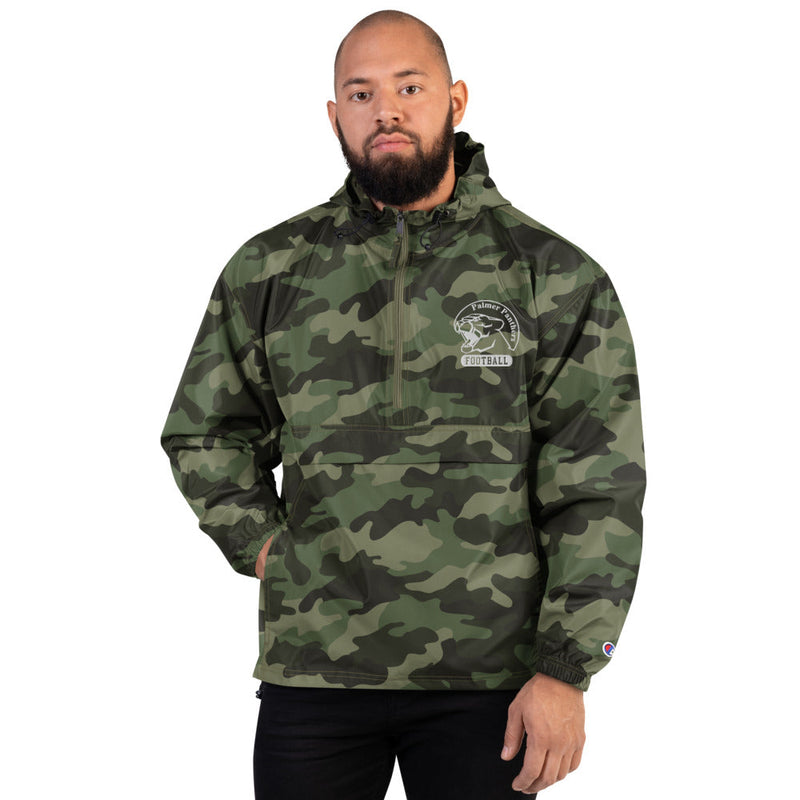 Palmer Football Embroidered Champion Packable Jacket