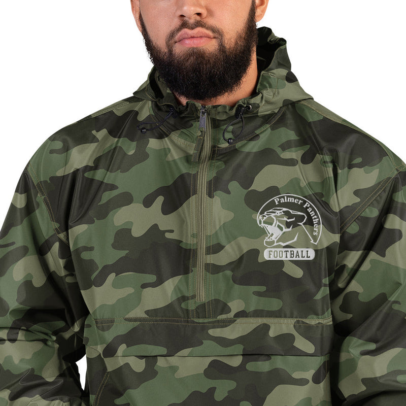 Palmer Football Embroidered Champion Packable Jacket