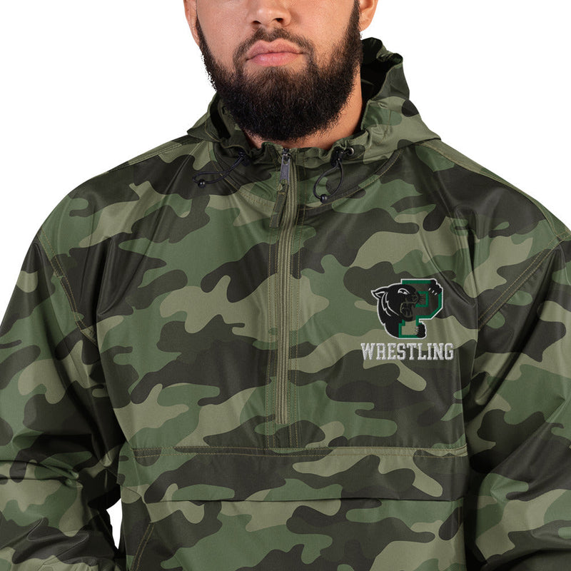 Palmer Wrestling Embroidered Champion Packable Jacket