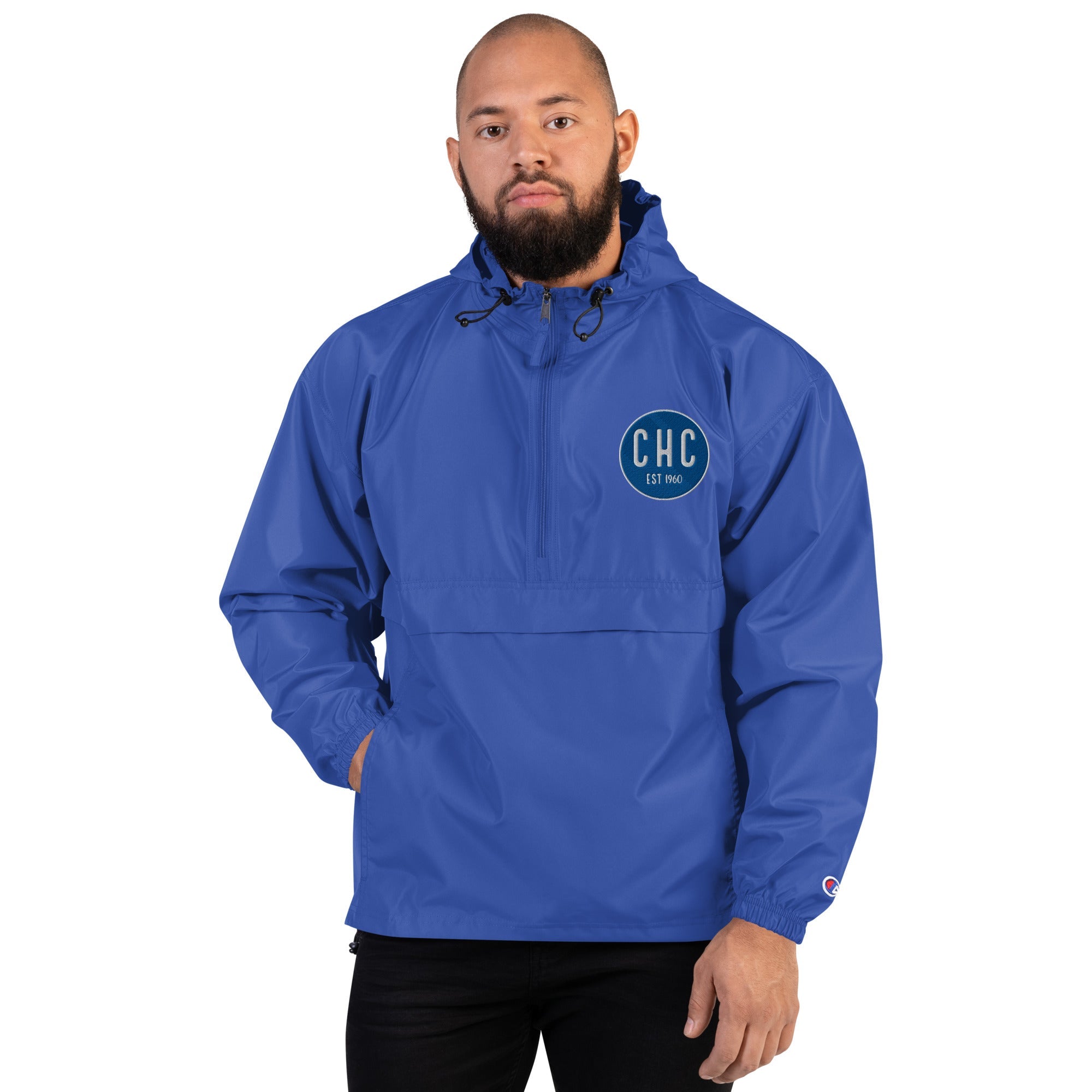 CHC Embroidered Champion Packable Jacket