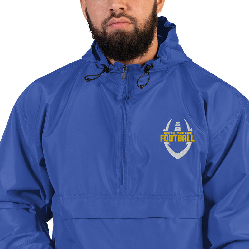 Wilson Football Embroidered Champion Packable Jacket