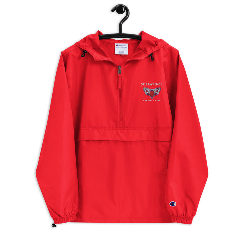 St. Lawrence Cheer Embroidered Champion Packable Jacket
