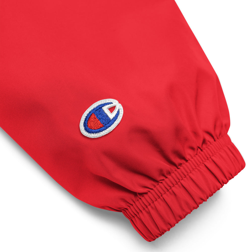 Haverford Men's Lacrosse Embroidered Champion Packable Jacket