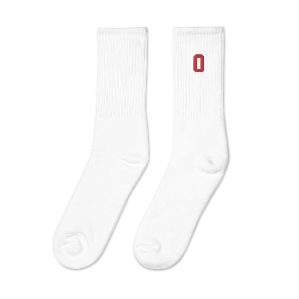 OHMS Embroidered socks