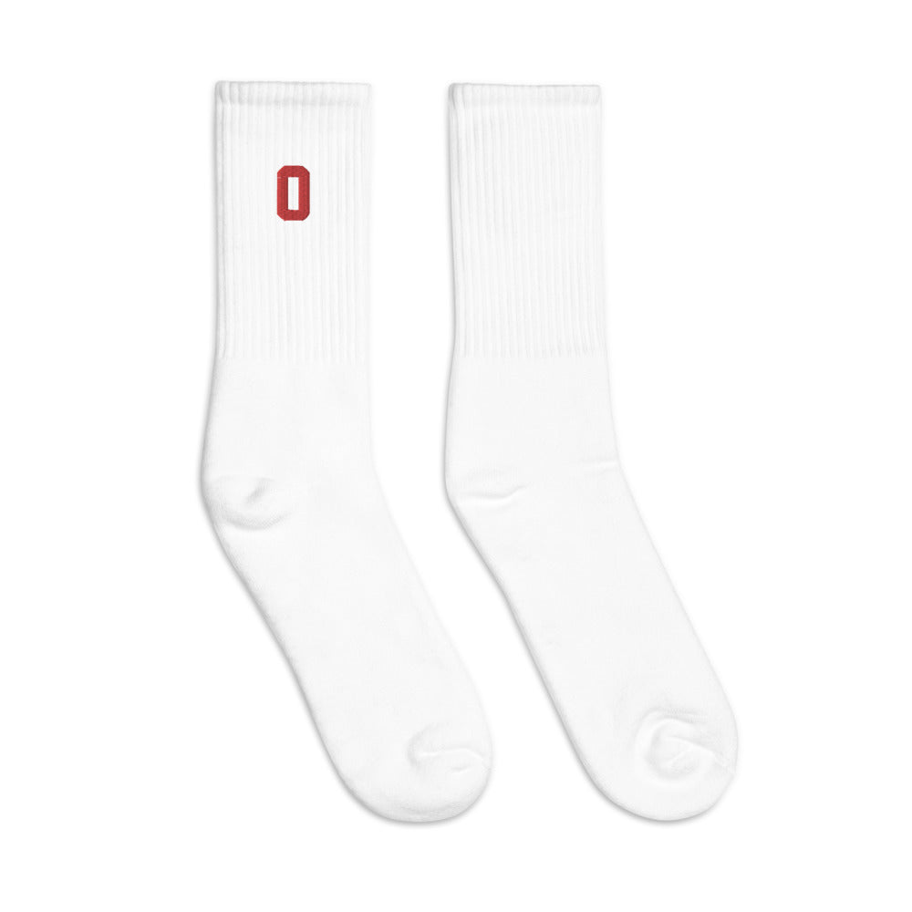 OHMS Embroidered socks