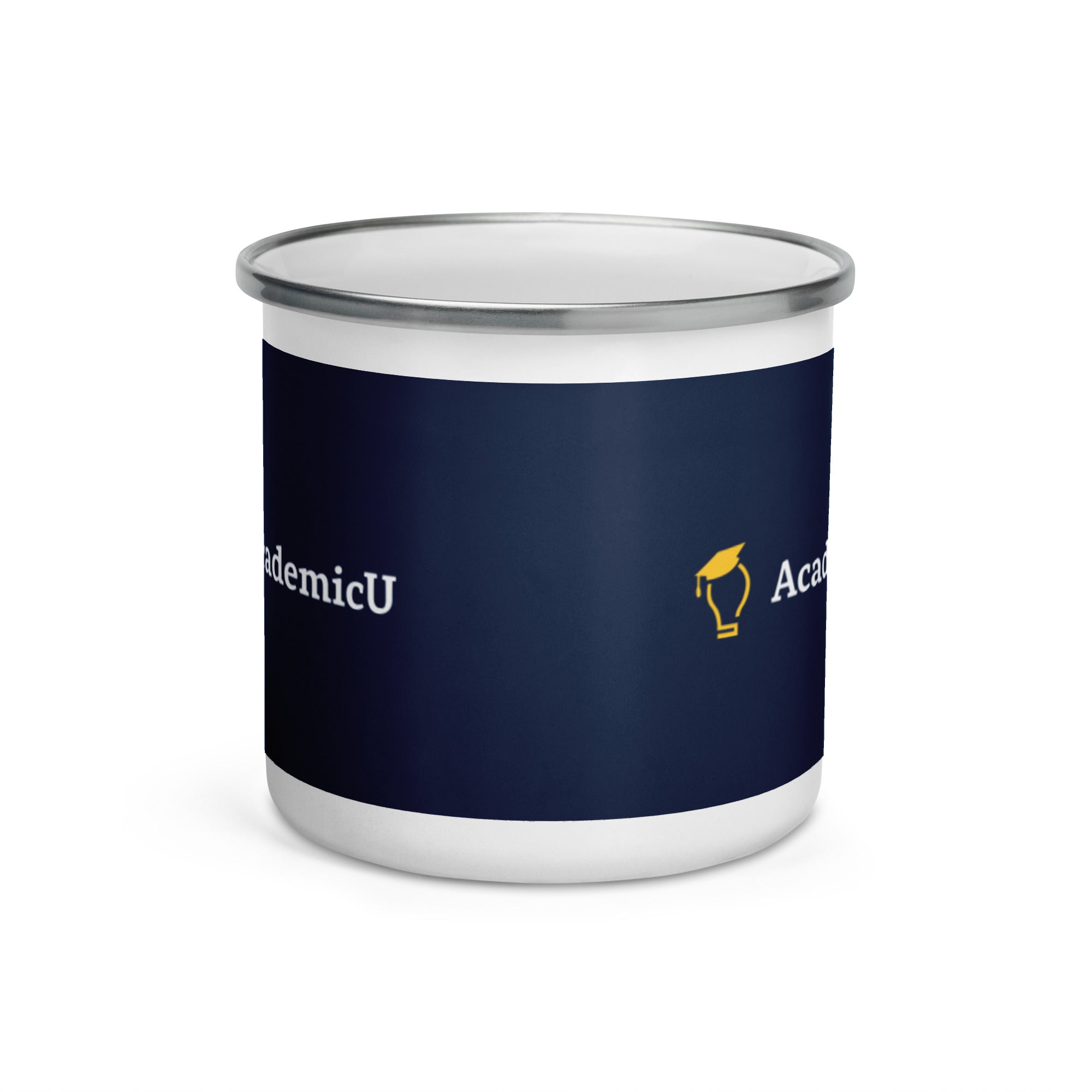 AcademicU Enamel Mug