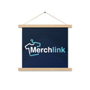 Merchlink Poster with hangers