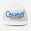 Gorra con visera plana y cierre tipo snapback de la Iglesia Bautista del Calvario