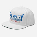 Gorra con visera plana y cierre tipo snapback de la Iglesia Bautista del Calvario
