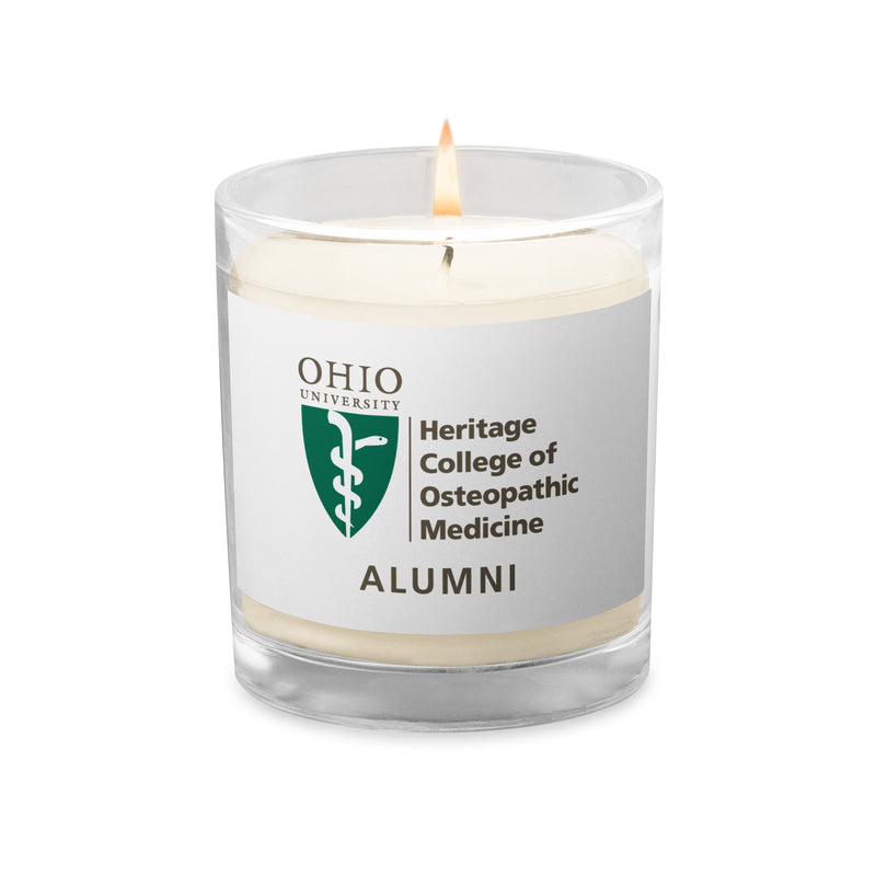 HCOM Alumni Glass jar soy wax candle